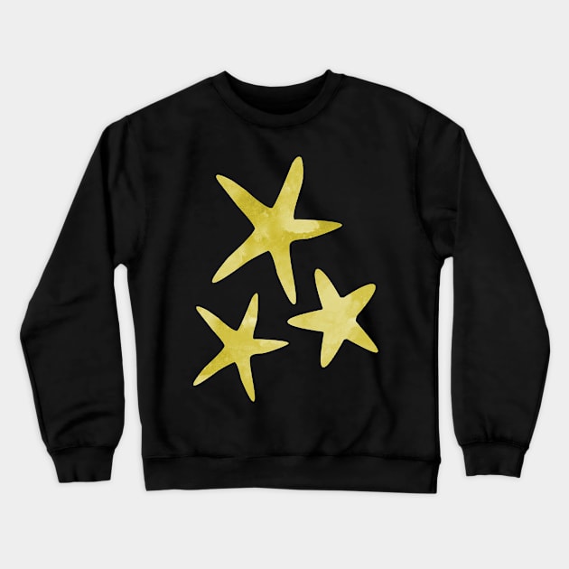 Starfish Crewneck Sweatshirt by TheJollyMarten